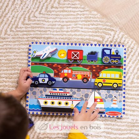 Chunky puzzle Véhicules MD03725 Melissa & Doug 2