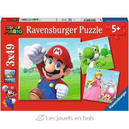 Puzzle Super Mario 3x49 pcs RAV-05186 Ravensburger 1