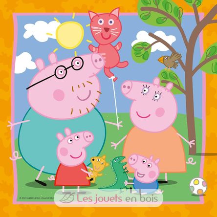 Puzzle Peppa Pig 3x49 pcs RAV-05579 Ravensburger 3