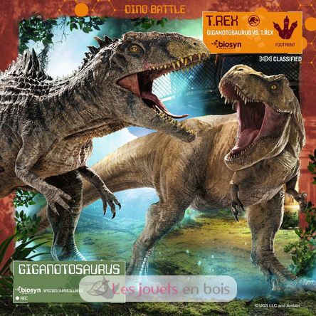 Puzzle T-Rex Jurassic World 3x49 pcs RAV056569 Ravensburger 3