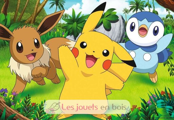 Puzzle Pikachu et ses amis 2x24 pcs RAV-05668 Ravensburger 2