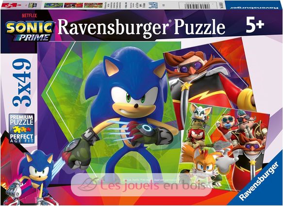 Puzzle Les aventures de Sonic 3x49 pcs RAV-05695 Ravensburger 2