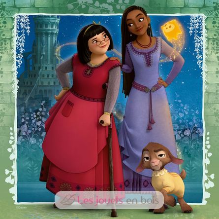 Puzzle Asha Disney Wish 3x49 pcs RAV-05702 Ravensburger 3