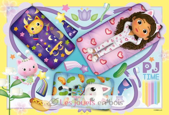 Puzzle Gabby soirée pyjama 2x12 pcs RAV-05709 Ravensburger 4