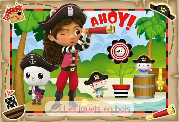 Puzzle Gabby la fête des pirates 2x24 pcs RAV-05710 Ravensburger 2