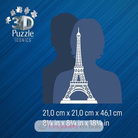 Puzzle 3D Tour Eiffel illuminée 216 pcs RAV12008024 Ravensburger 3