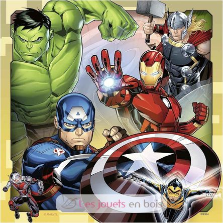 Puzzle Les puissants Avengers 3x49 pcs RAV-08040 Ravensburger 2