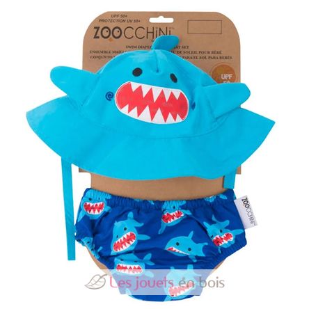 Maillot et Chapeau Requin (12-24M) ZOO-122-010-015 Zoocchini 2