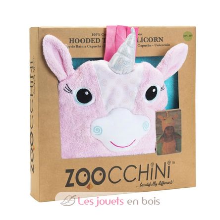 Serviette de bain enfant - Allie la licorne ZOO-122-001-012 Zoocchini 7