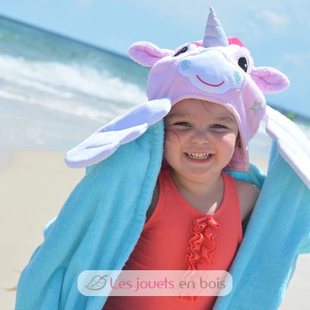 Serviette de bain enfant - Allie la licorne ZOO-122-001-012 Zoocchini 10