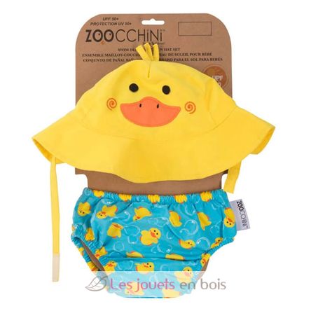 Maillot et Chapeau Canard (6-12M) ZOO-122-010-005 Zoocchini 2