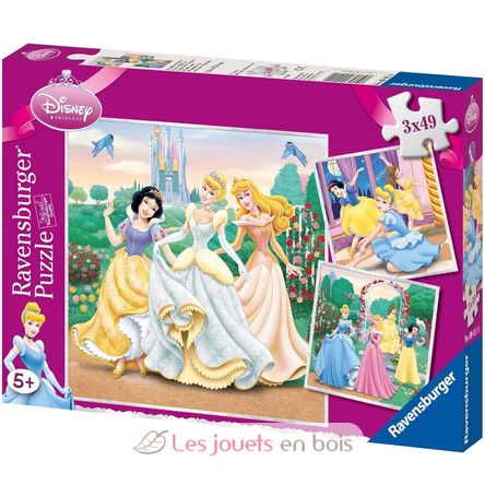 Puzzle Rêves de princesses Disney 3x49 pcs RAV-09411 Ravensburger 1