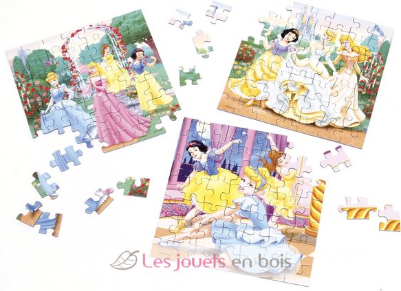 Puzzle Rêves de princesses Disney 3x49 pcs RAV-09411 Ravensburger 2