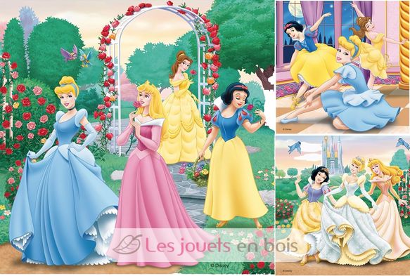 Puzzle Rêves de princesses Disney 3x49 pcs RAV-09411 Ravensburger 3