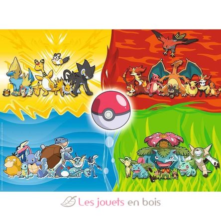 Puzzle Différents types de Pokémon 150 pcs XXL RAV-10035 Ravensburger 2