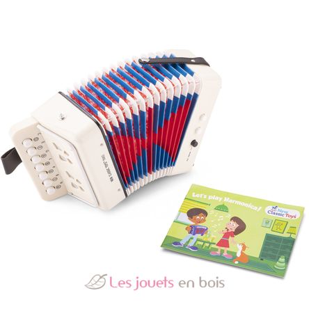 Accordéon blanc NCT10054 New Classic Toys 2