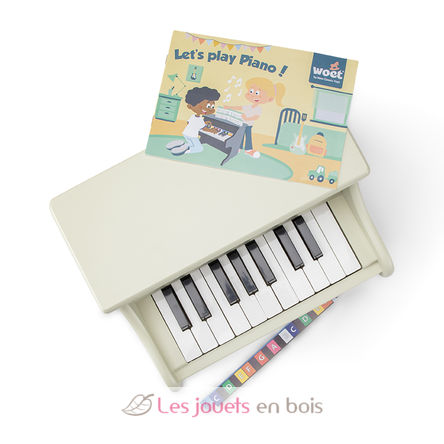Piano beige pour enfant NCT10154 New Classic Toys 3