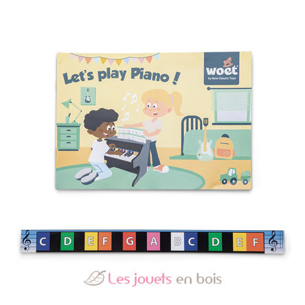 Piano beige pour enfant NCT10154 New Classic Toys 5