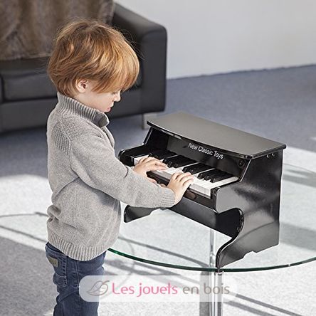 Piano électrique multifonctionnel en bois massif pour enfant, 25 touches,  jouet, Instrument de musique, cadeau idéal