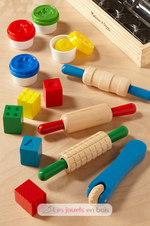 Kit de pâte à modeler en bois MD10165 Melissa & Doug 4