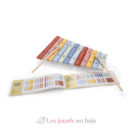 Xylophone en bois 12 tons NCT10237 New Classic Toys 2