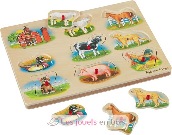 Puzzle sonore ferme M&D10268-3970 Melissa & Doug 3