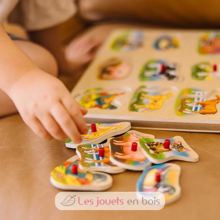 Puzzle sonore ferme M&D10268-3970 Melissa & Doug 2