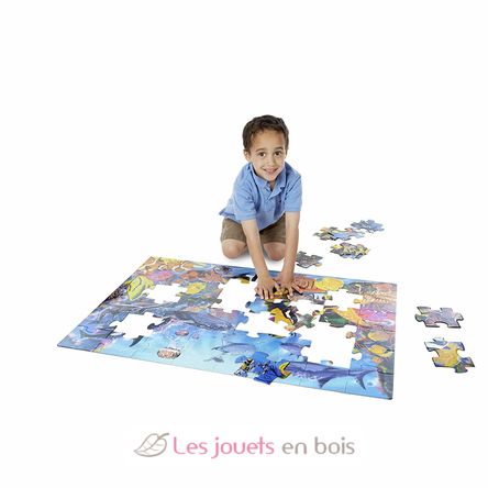 Puzzle géant Fonds Marins MD10427 Melissa & Doug 2