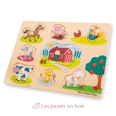 Puzzle Ferme 8 pcs NCT10430 New Classic Toys 1