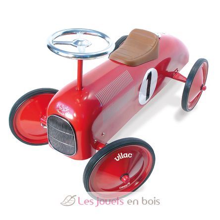 Porteur voiture métal Rouge V1049-3417 Vilac 3