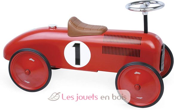 Porteur voiture métal Rouge V1049-3417 Vilac 2