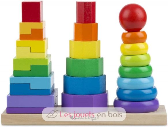 Empilable géométrique MD-10567 Melissa & Doug 3