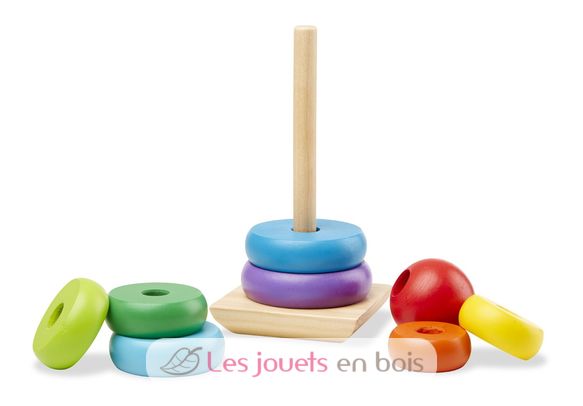 Empilable arc-en-ciel MD-10576 Melissa & Doug 2