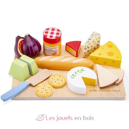 Plateau de fromages en bois NCT10576 New Classic Toys 1