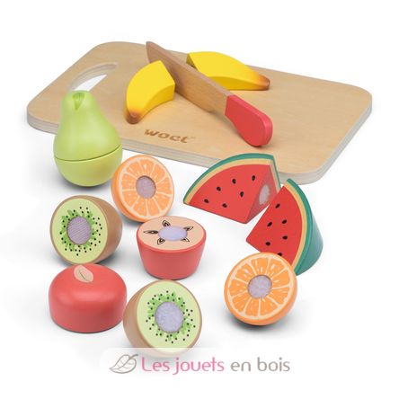 Fruits en bois à découper NCT10579 New Classic Toys 3