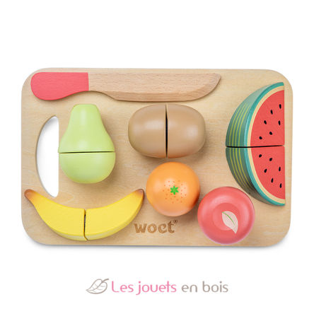 Fruits en bois à découper NCT10579 New Classic Toys 2