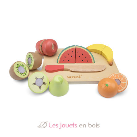 Fruits en bois à découper NCT10579 New Classic Toys 5