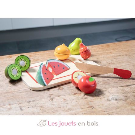 Fruits en bois à découper NCT10579 New Classic Toys 6