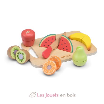 Fruits en bois à découper NCT10579 New Classic Toys 1