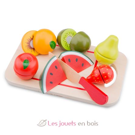 Fruits en bois à découper NCT10579 New Classic Toys 1