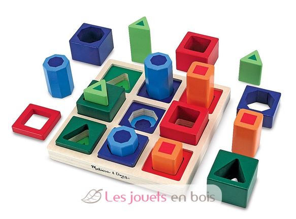 Jeu de tri et séquence de formes MD-10582 Melissa & Doug 1