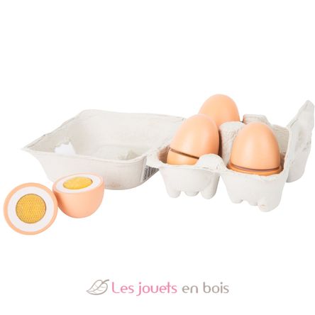 Boite d'œufs en bois à découper LE10591 Small foot company 2