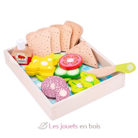 Set de Sandwich à préparer NCT10591 New Classic Toys 1