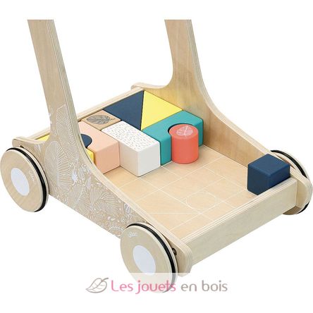 Chariot de cubes Sous la Canopée V1061 Vilac 4