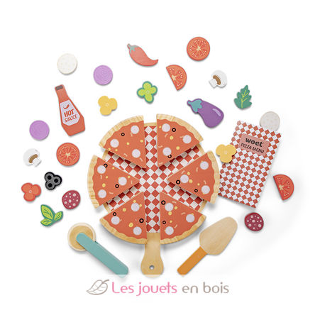 Ensemble pizza pour jouer NCT10616 New Classic Toys 4