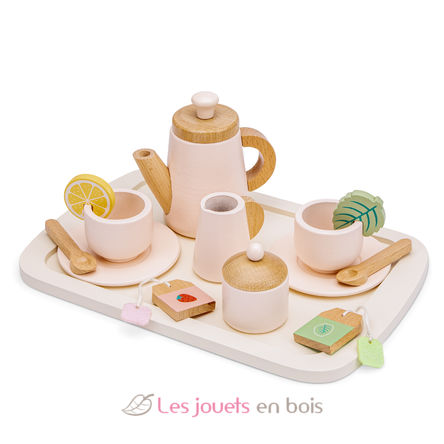 Service à thé avec plateau NCT10623 New Classic Toys 3