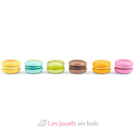 Macarons 6 pièces NCT10624 New Classic Toys 5