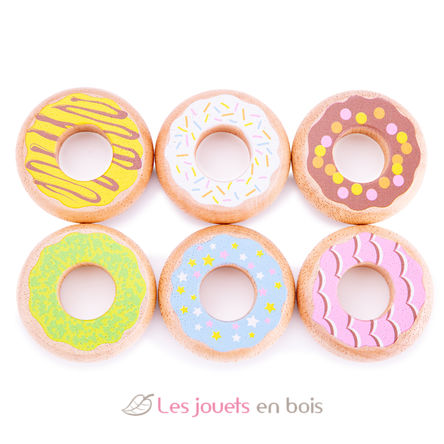 Donuts 6 pièces NCT10629 New Classic Toys 3