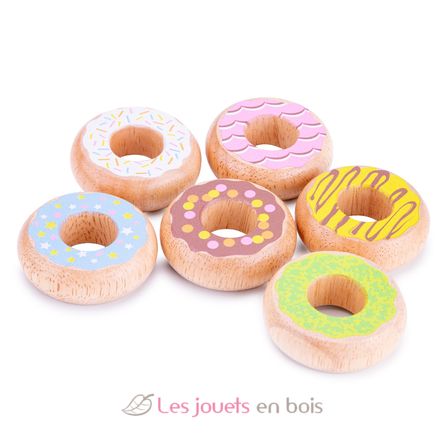 Donuts 6 pièces NCT10629 New Classic Toys 1