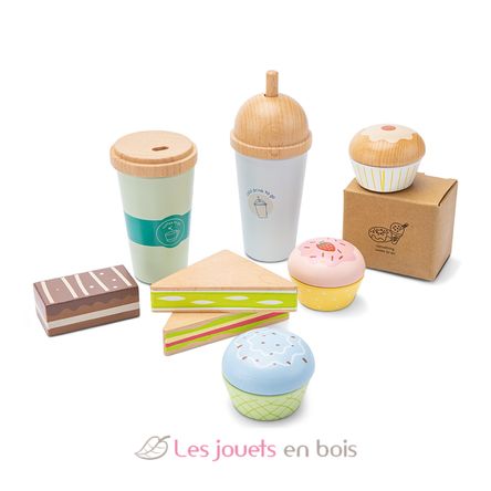 Ensemble de jeu avec café à emporter NCT10639 New Classic Toys 1